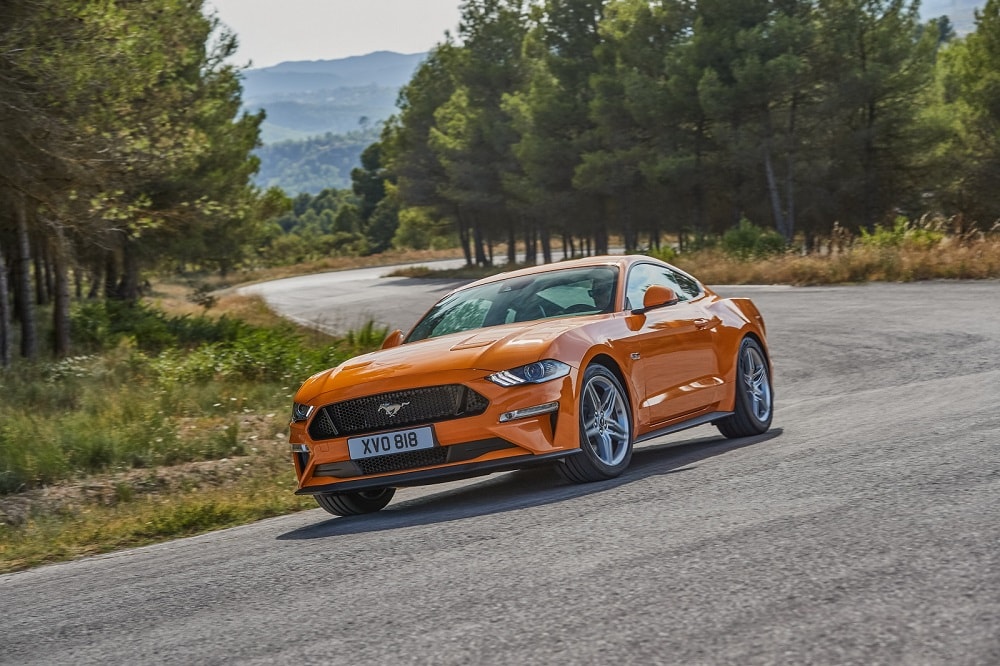 Ford Mustang 2.3 viercilinder 290 PS manual  (2018-2024)